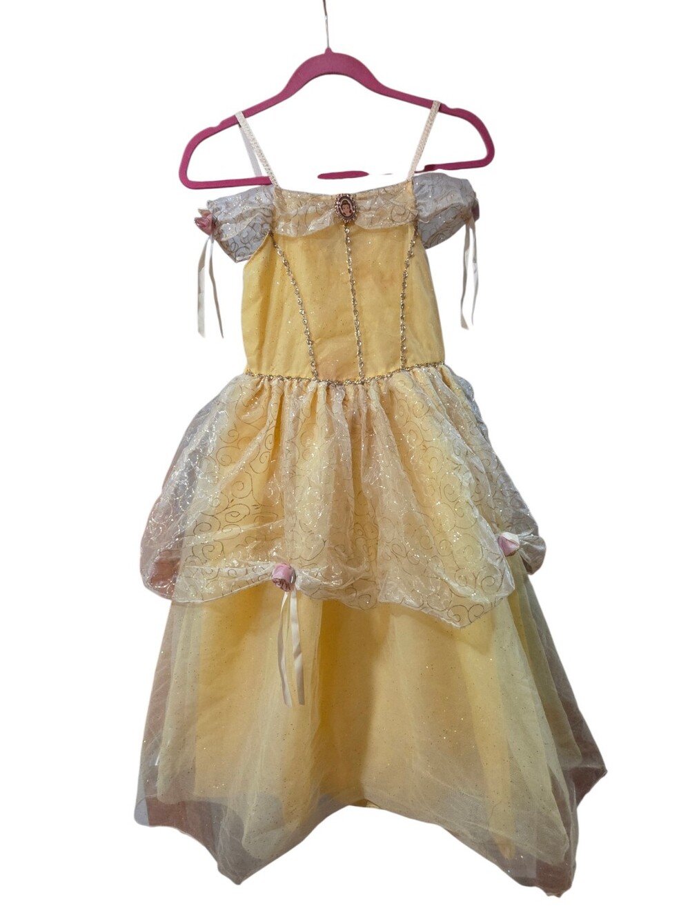 Disney Girl's Size Medium 7/8 Beauty And The Beast Belle Dress Costume